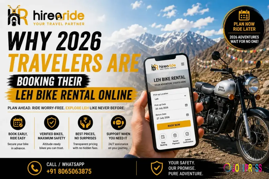 Why 2026 Travelers Are Booking Their Leh Bike Rental Online