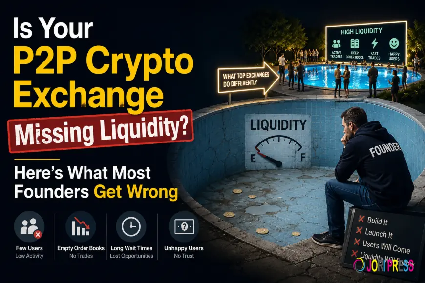 Is Your P2P Crypto Exchange Missing Liquidity? Here’s What Most Founders Get Wrong