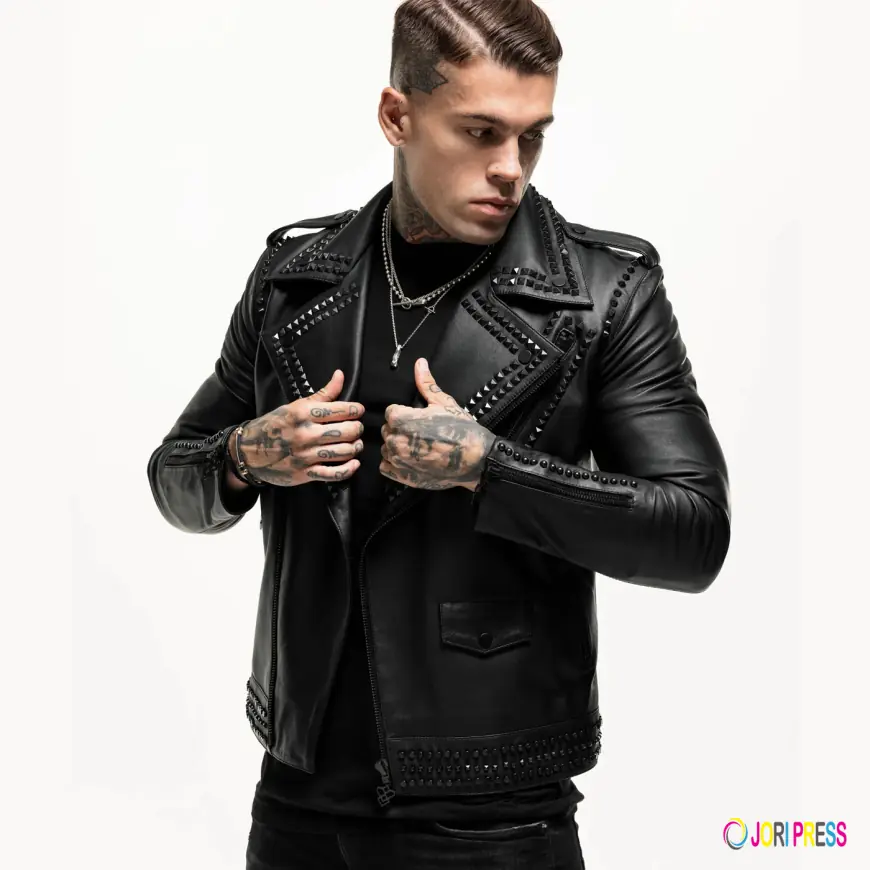 Leather Studded Jacket: The Ultimate Symbol of Bold Fashion