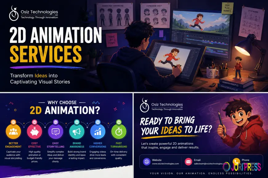 From Concepts to Captivating Visuals: The Business Impact of Professional 2D Animation Services.