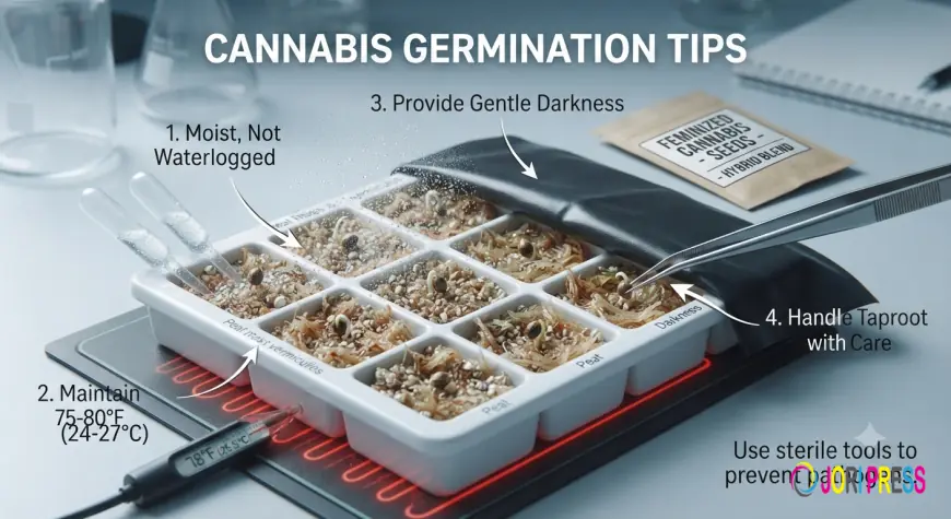 Cannabis Germination Tips: A Complete Guide to Successful Cannabis Germination