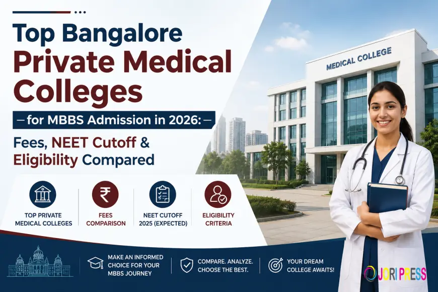 Top Bangalore Private Medical Colleges for MBBS Admission in 2026: Fees, NEET Cutoff & Eligibility Compared
