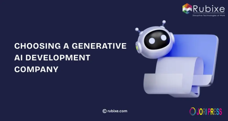 Choosing a Generative AI Development Company