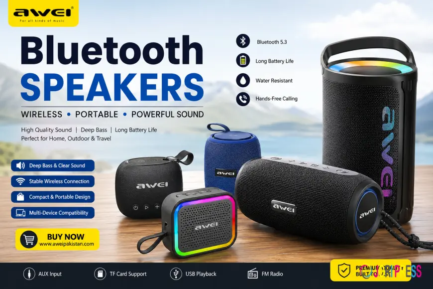 Best Bluetooth Speakers in Pakistan – Complete Buying Guide for Wireless & Portable Speakers