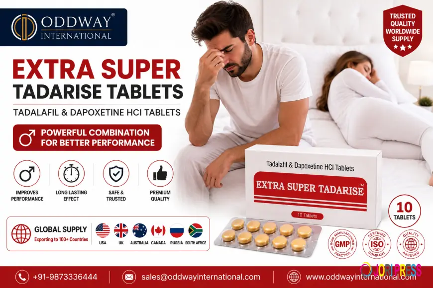 Extra Super Tadarise Tablet Price in USA for Institutional Buyers - OddwayInternational