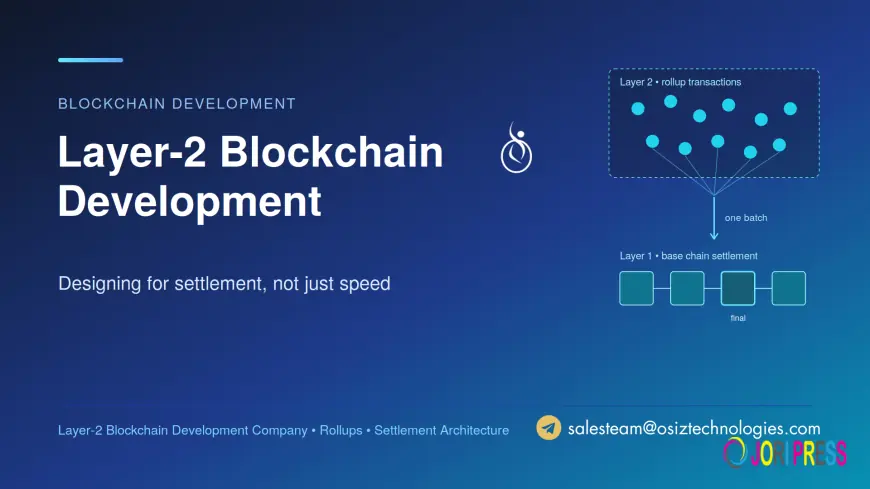 The Layer-2 Development Playbook Most Builders Skip: Designing for Settlement, Not Just Speed