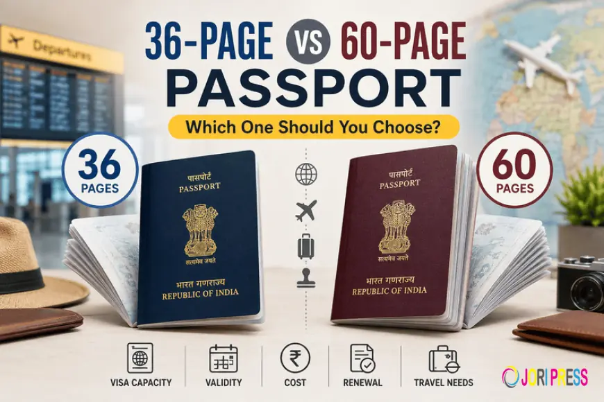 Difference Between a 36-Page and 60-Page Passport
