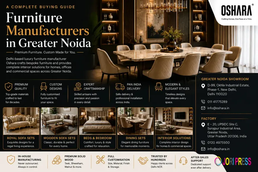 Greater Noida Is Quietly Becoming One of NCR's Most Important Furniture Manufacturing Hubs