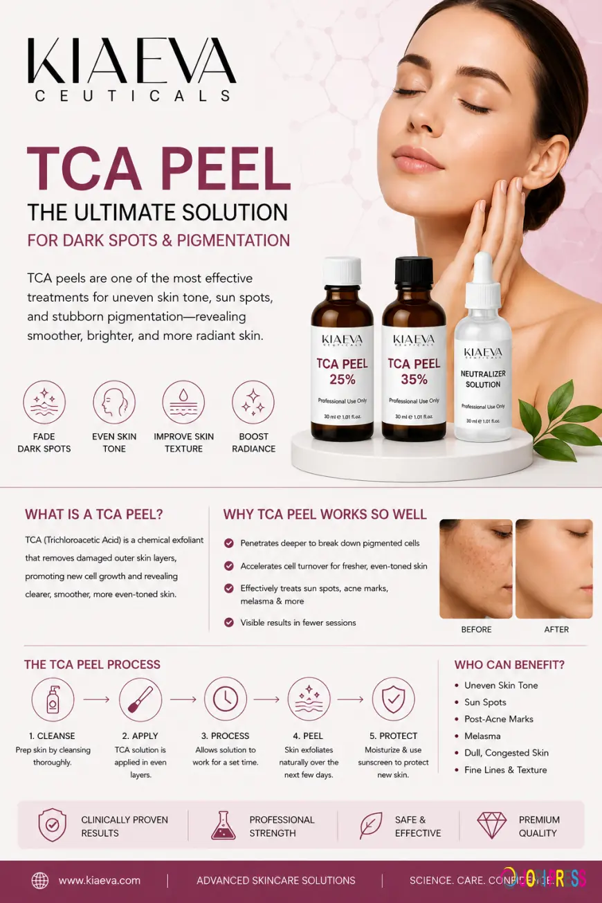 TCA Peel: The Ultimate Dark Spot Remover for Clear, Even-Toned Skin
