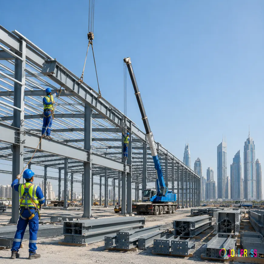 Industrial Steel Building in Dubai Built for Strength, Speed and Long Term Performance