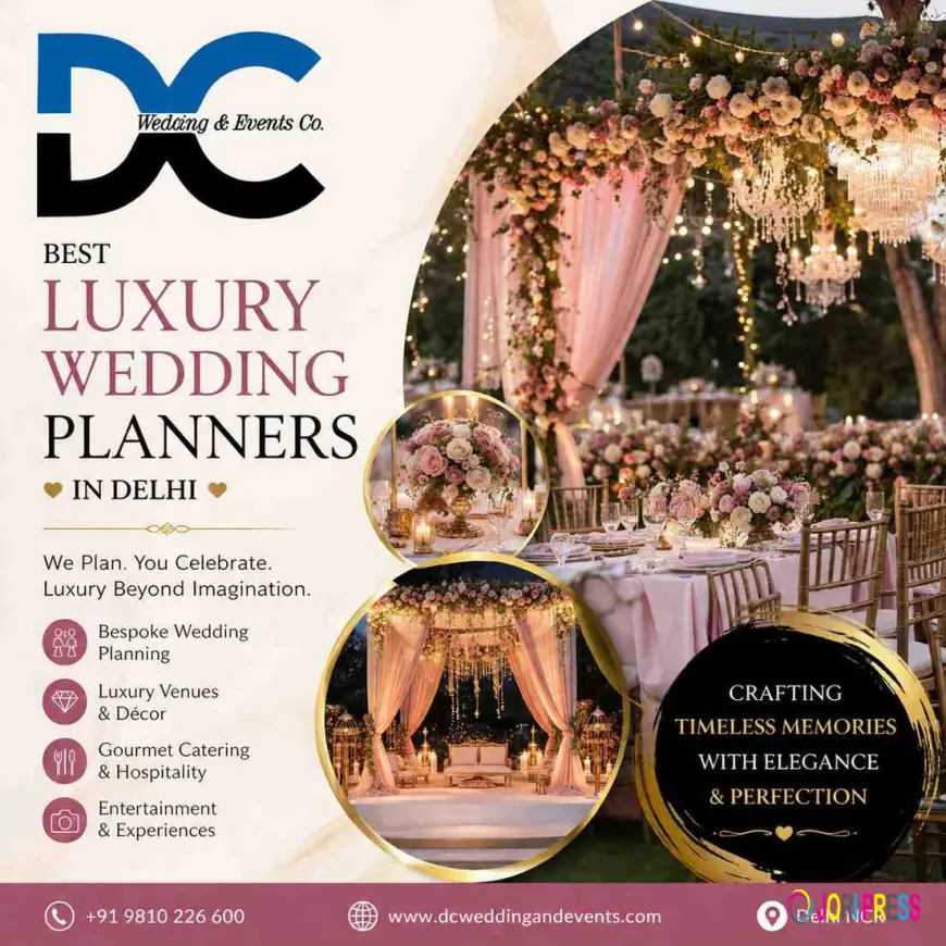 Wedding Organisers in Delhi: Creating Luxurious Weddings with Style and Perfection