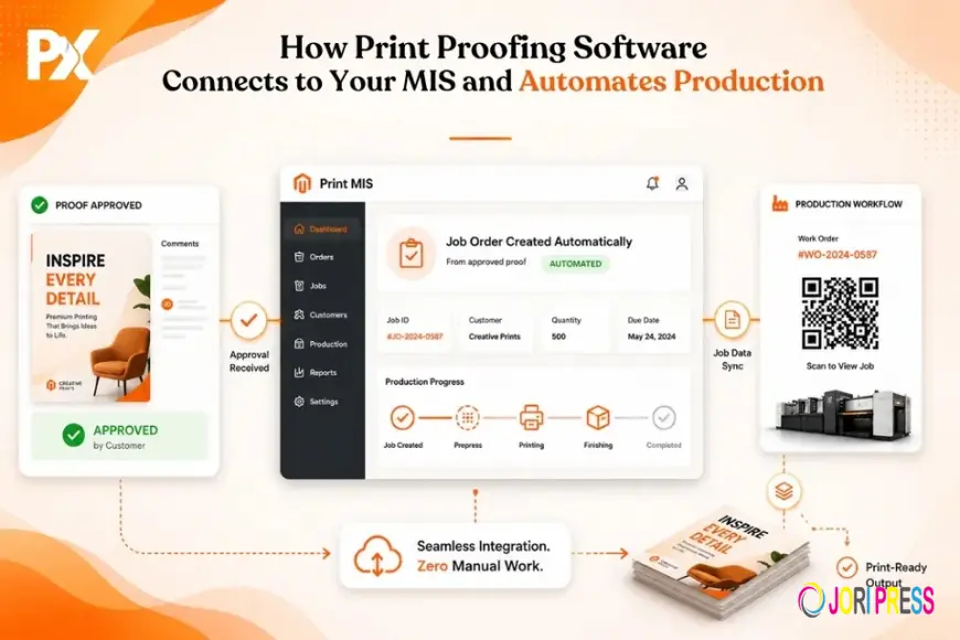 How Print Proofing Software Connects to Your MIS and Automates Production
