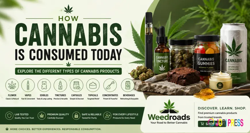 How Cannabis Is Consumed Today