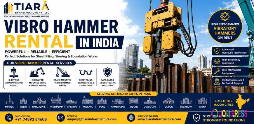 Hammer Excavator on Rent for Efficient Demolition, Excavation, and Heavy Construction Applications
