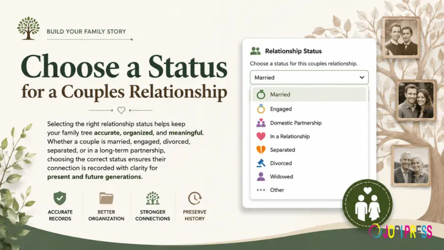 Build a More Accurate Family Tree with the Right Relationship Status