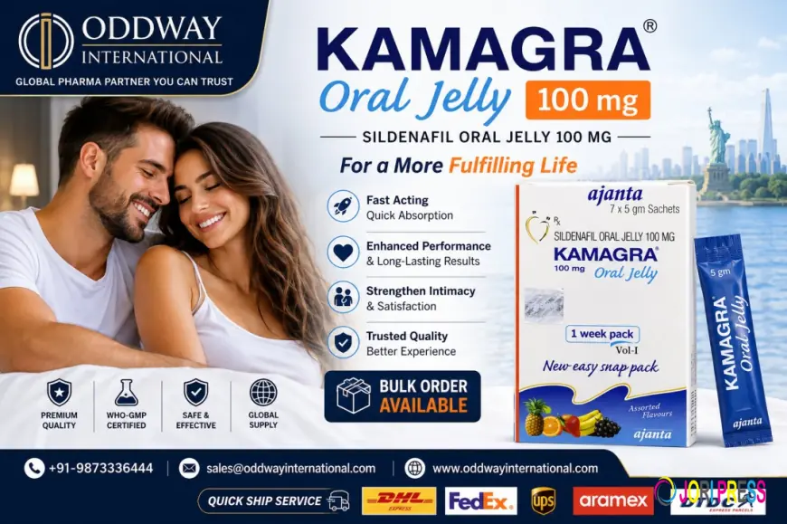 Bulk Buy Kamagra Oral Jelly from India - Oddway
