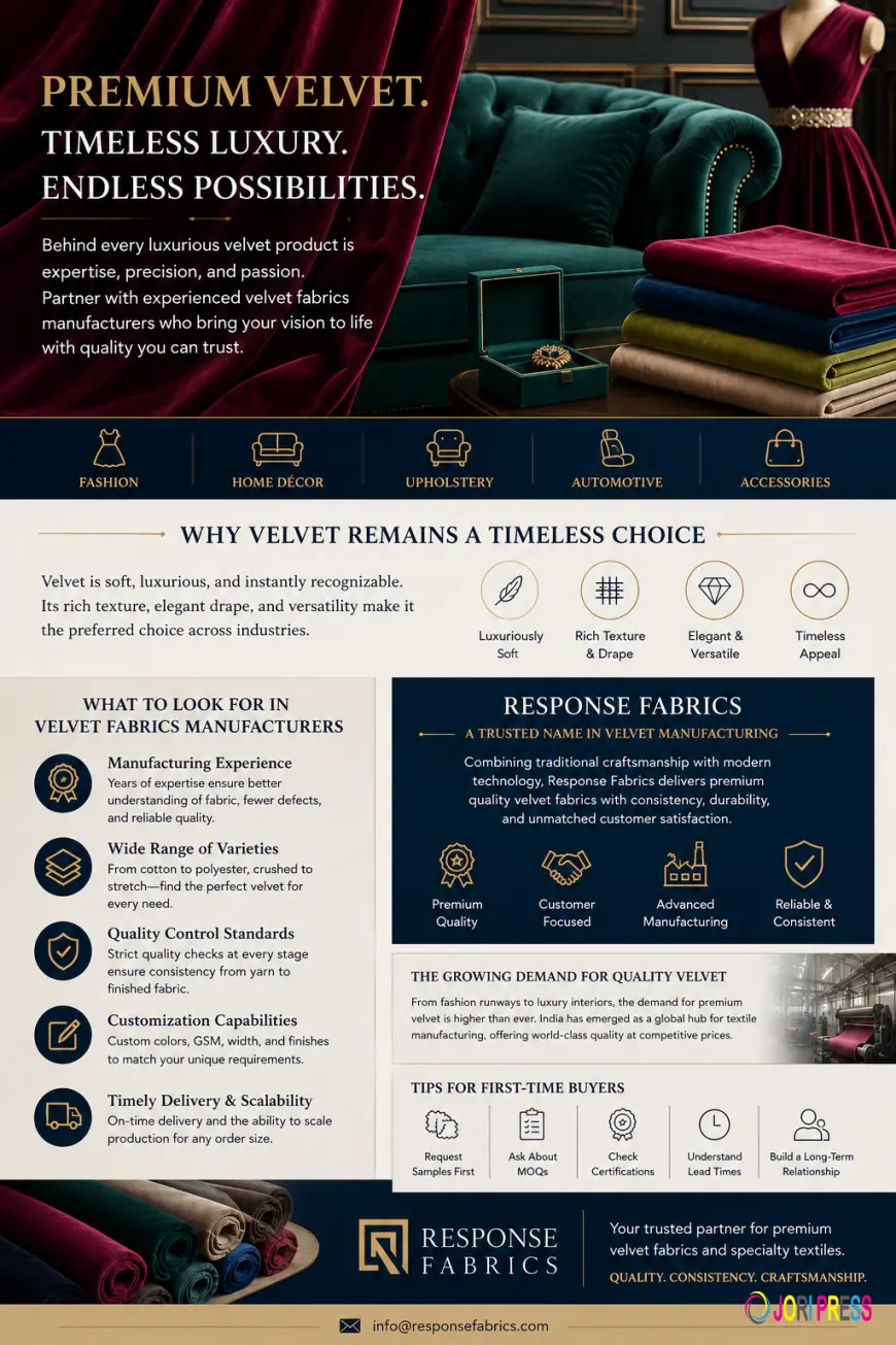 Velvet Fabrics Manufacturers: How to Choose the Right Partner for Premium Textiles