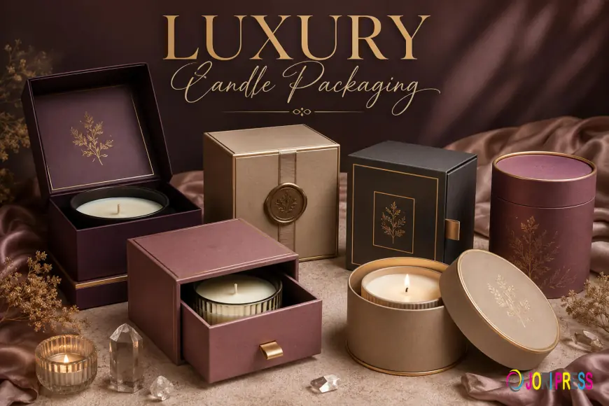 Why Luxury Candle Boxes Improve Product Presentation?