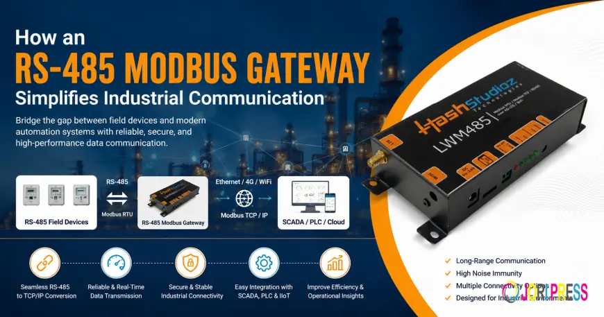 How an RS-485 Modbus Gateway Simplifies Industrial Communication