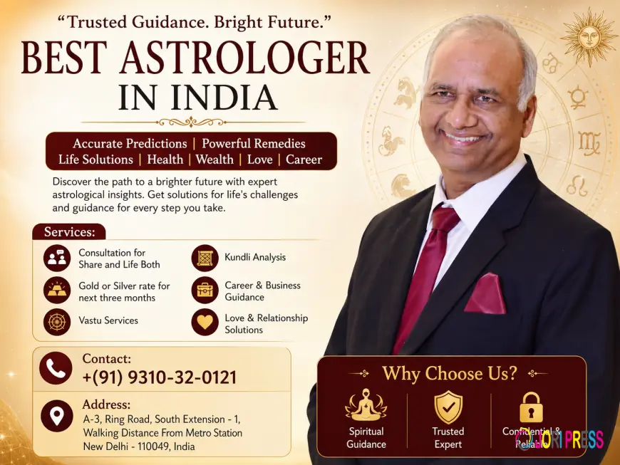 Best Astrologer in India – Trusted Guidance by Dr. Arun Bansal