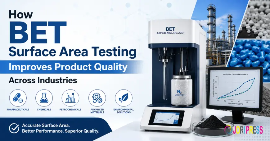 How BET Surface Area Testing Improves Product Quality Across Industries