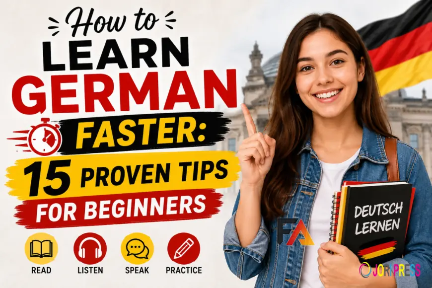 How to Learn German Faster: 15 Proven Tips for Beginners
