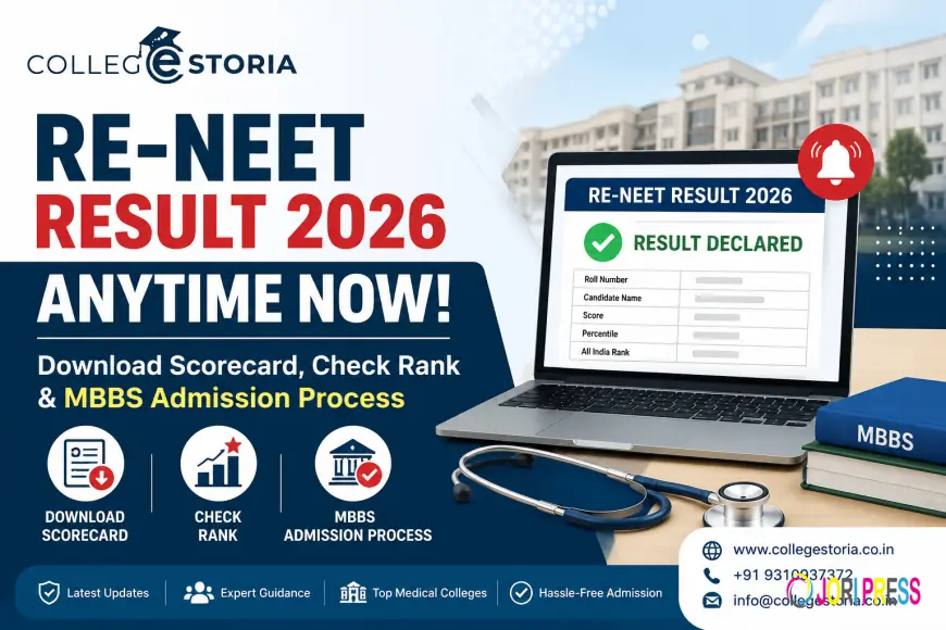 RE-NEET Result 2026 Anytime Now: Download Scorecard, Check Rank & MBBS Admission Process