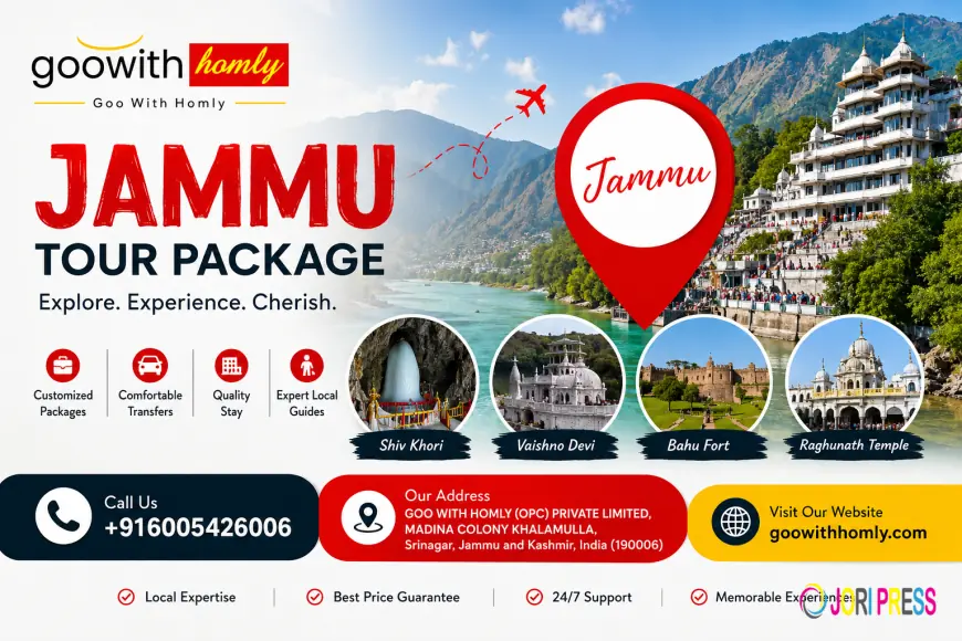 Best Jammu Tour Package for Families, Couples, and Solo Travelers