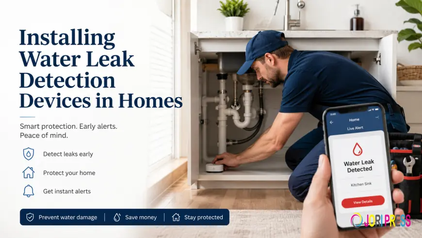 Installing Water Leak Detection Devices in Homes