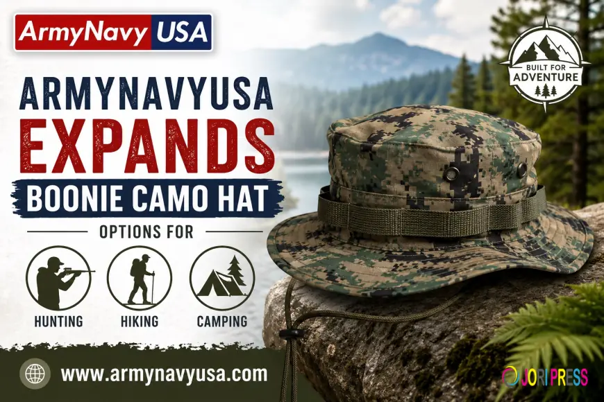ArmyNavyUSA Expands Boonie Camo Hat Options for Hunting, Hiking, and Camping