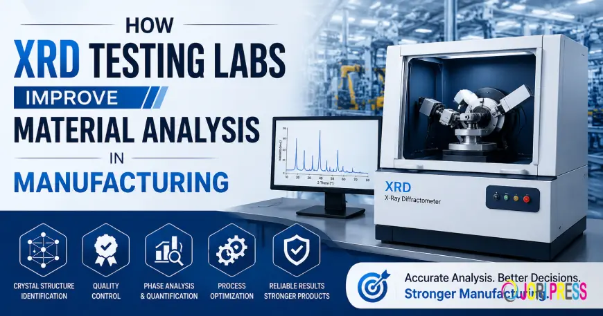 How XRD Testing Labs Improve Material Analysis in Manufacturing