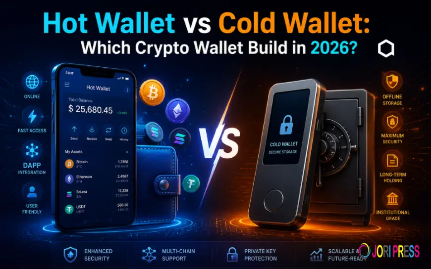 Hot Wallet vs Cold Wallet: Which Crypto Wallet Should Businesses Build in 2026?