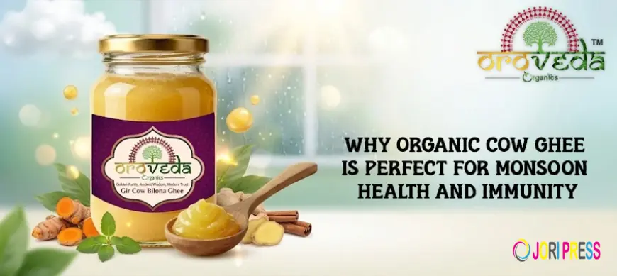 Why Organic Cow Ghee Is Perfect for Monsoon Health and Immunity