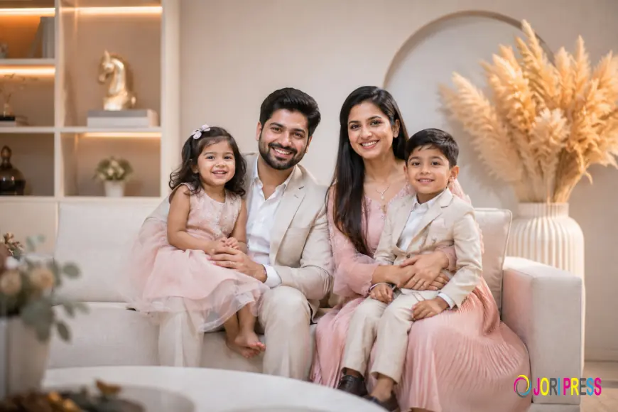 Indoor Family Photography Gurgaon for Beautiful Family Moments