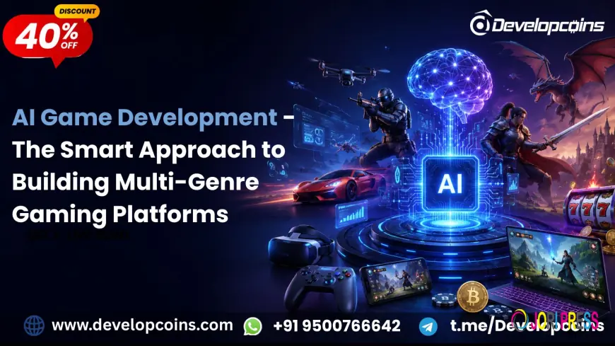 AI Game Development - The Smart Approach to Building Multi-Genre Gaming Platforms