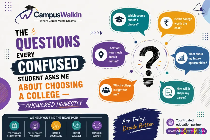 The Questions Every Confused Student Asks Me About Choosing a College — Answered Honestly
