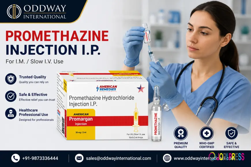 Promethazine Injection Exporter in USA | Supplier & Distributor - Oddway