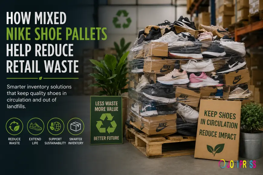 How Mixed Nike Shoe Pallets Help Reduce Retail Waste