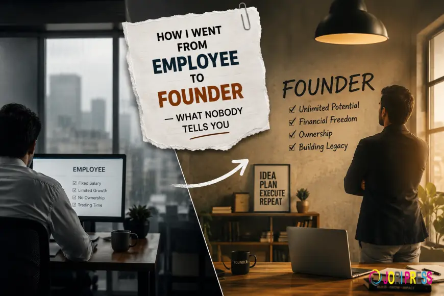 How I Went From Employee to Founder — What Nobody Tells You