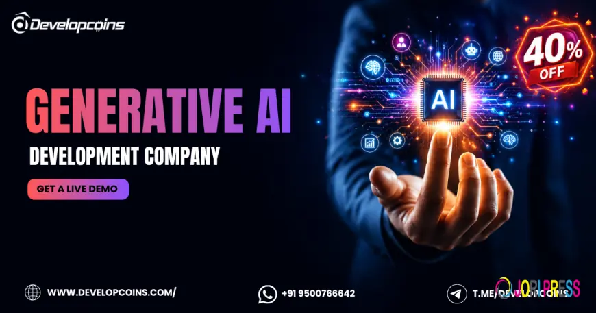 How a Generative AI Development Company Builds Intelligent Enterprise Solutions