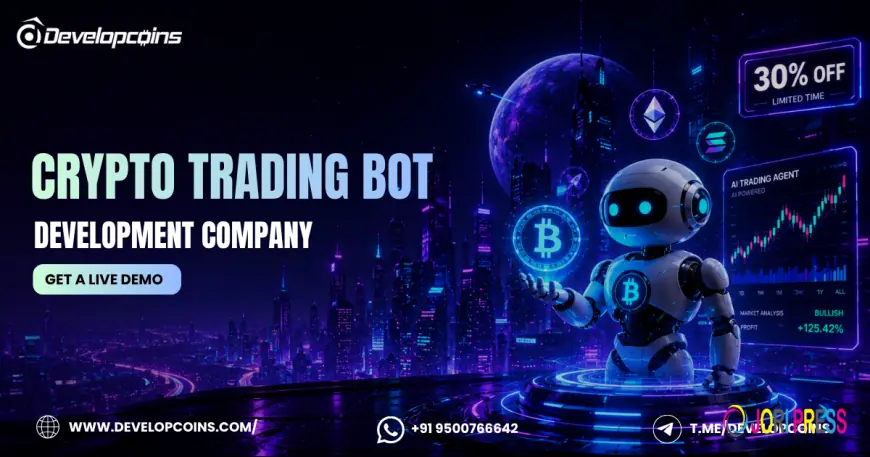 Why Businesses Choose a Crypto Trading Bot Development Company for Automated Trading
