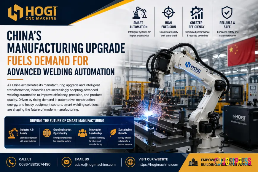 China’s Manufacturing Upgrade Fuels Demand for Advanced Welding Automation