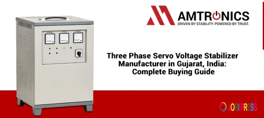 Three Phase Servo Voltage Stabilizer Manufacturer in Gujarat India