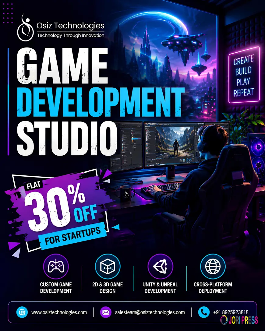 Launch Smarter with a Game Development Studio: Unlock an Exclusive 30% Startup Offer