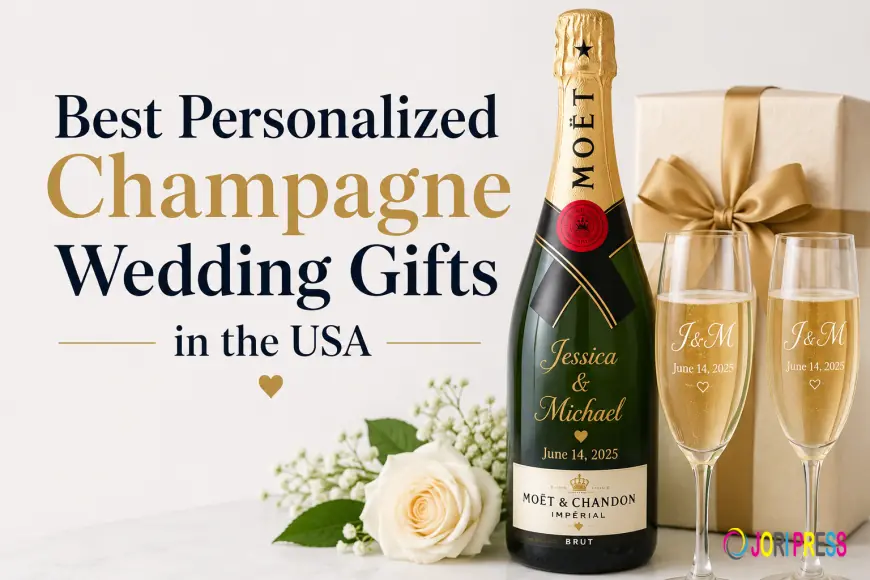 Best Personalized Champagne Wedding Gifts in the USA: Luxury Gift Ideas Couples Will Treasure Forever