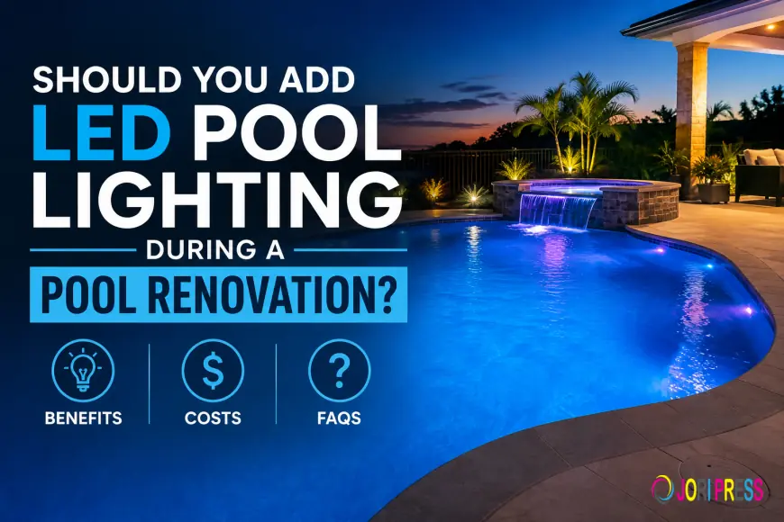 Should You Add LED Pool Lighting During a Pool Renovation? Benefits, Costs & FAQs