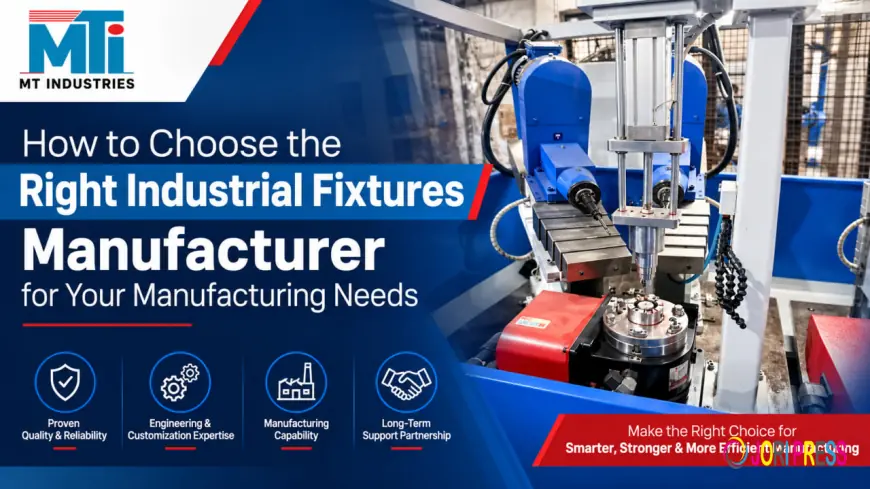 How to Choose the Right Industrial Fixtures Manufacturer for Your Manufacturing Needs