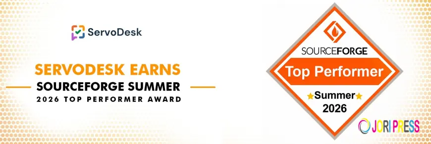 ServoDesk Wins the SourceForge Summer 2026 Top Performer Award in Service Desk Software