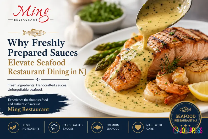 Why Freshly Prepared Sauces Make Seafood Dining Better in NJ