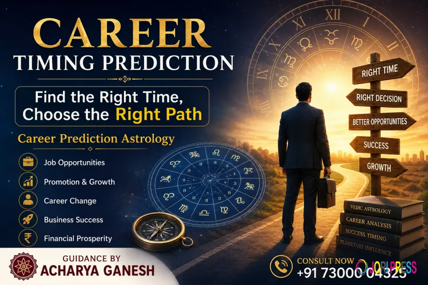Career Timing Prediction & Career Astrology